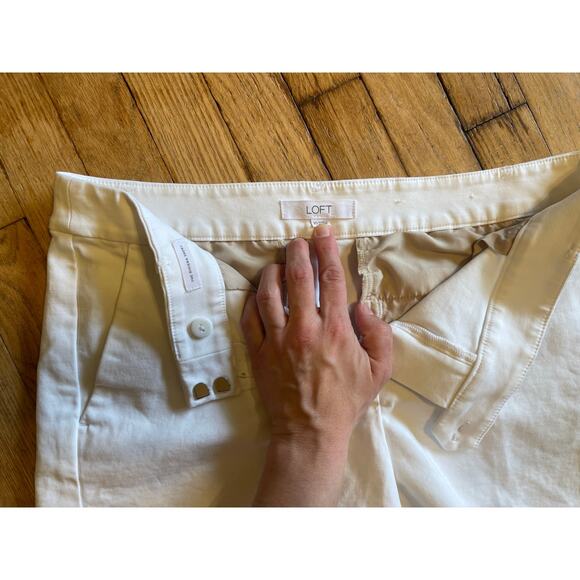 Loft The Riviera Short Women's Size 10 White - Picture 5 of 6